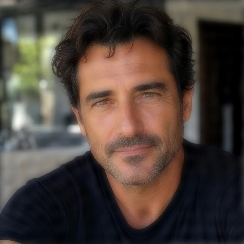 Javier, autor del blog, retrato